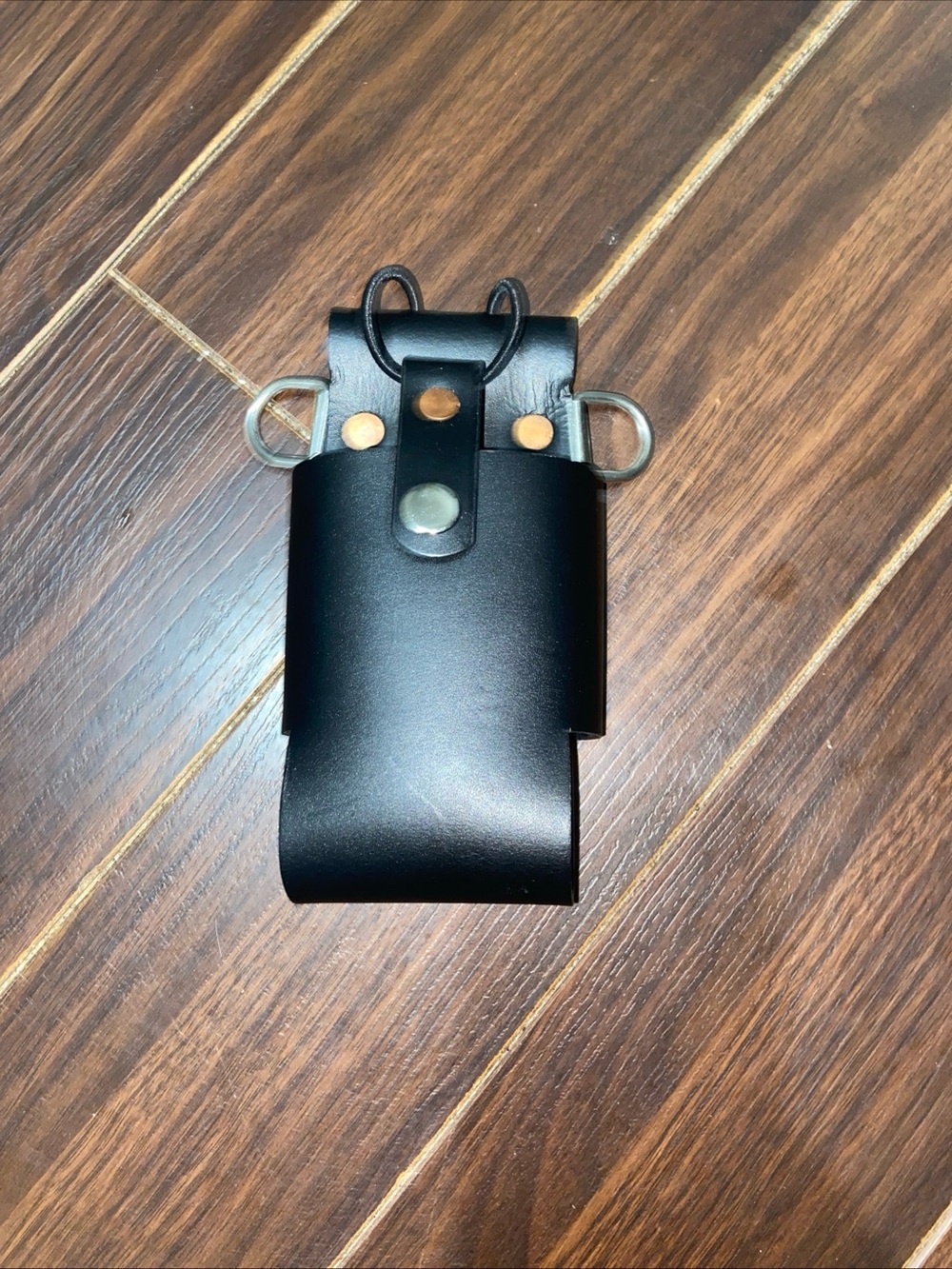 Firefighter Sav-A-Jake Leather Radio Holder Harris / Phone Case